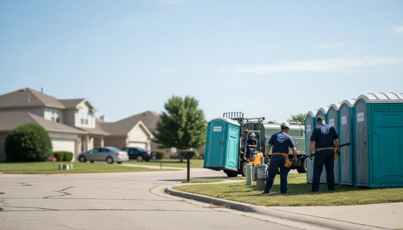 Porta Potty Rental in Delta, OH near me